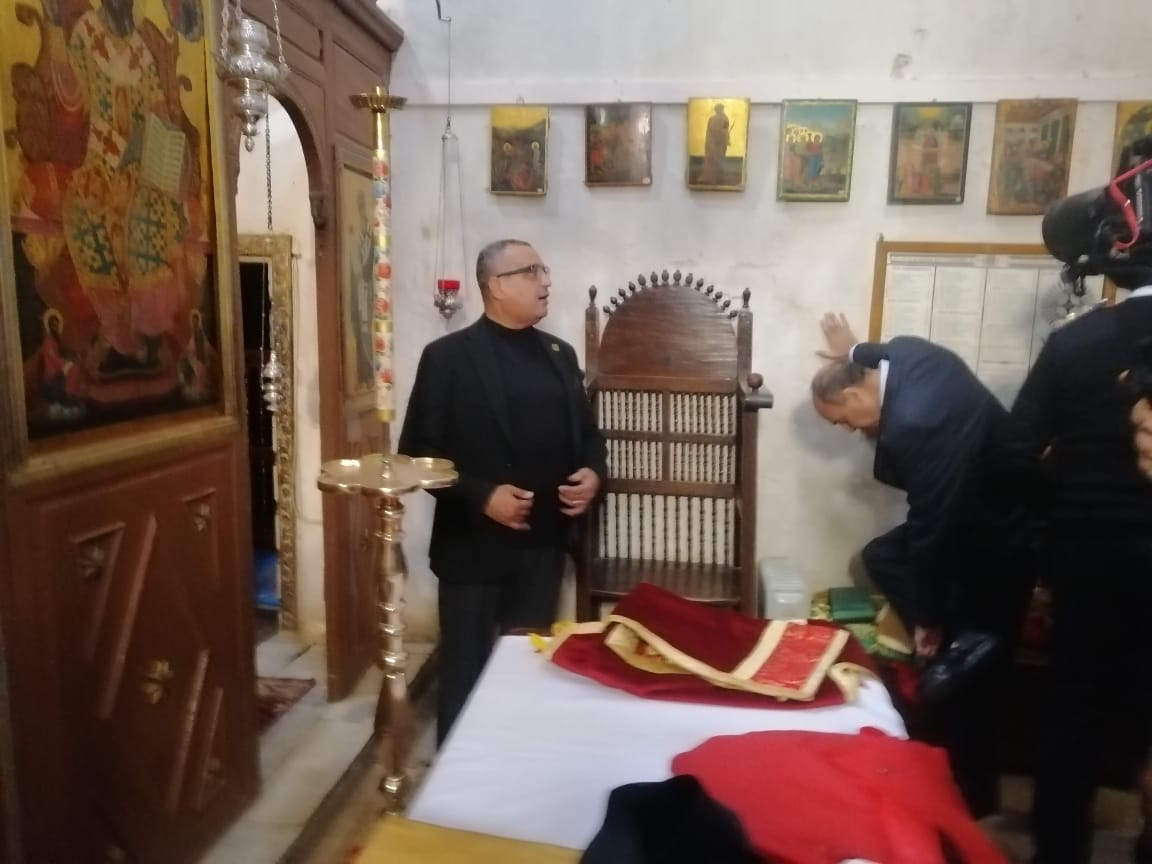 محافظ جنوب سيناء وسفراء الدول يشاركون في احتفالات عيد استشهاد القديسة كاترين
