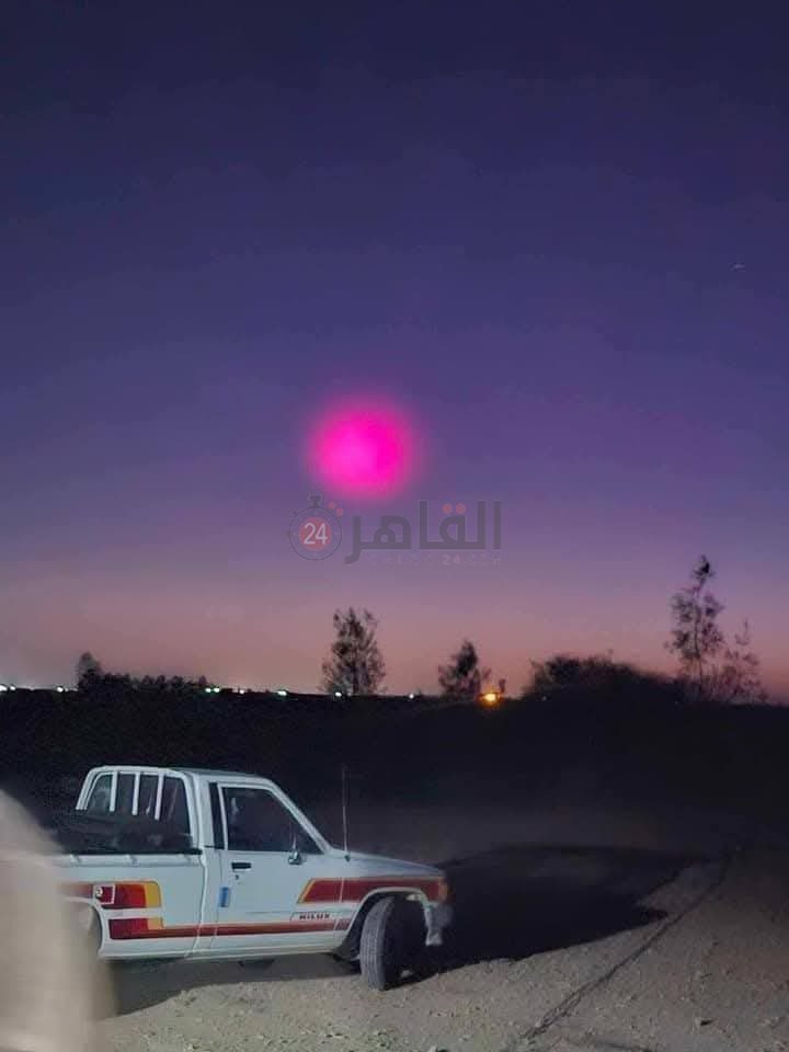 ظاهرة غريبة في السماء مطروح بعد فجر اليوم 
