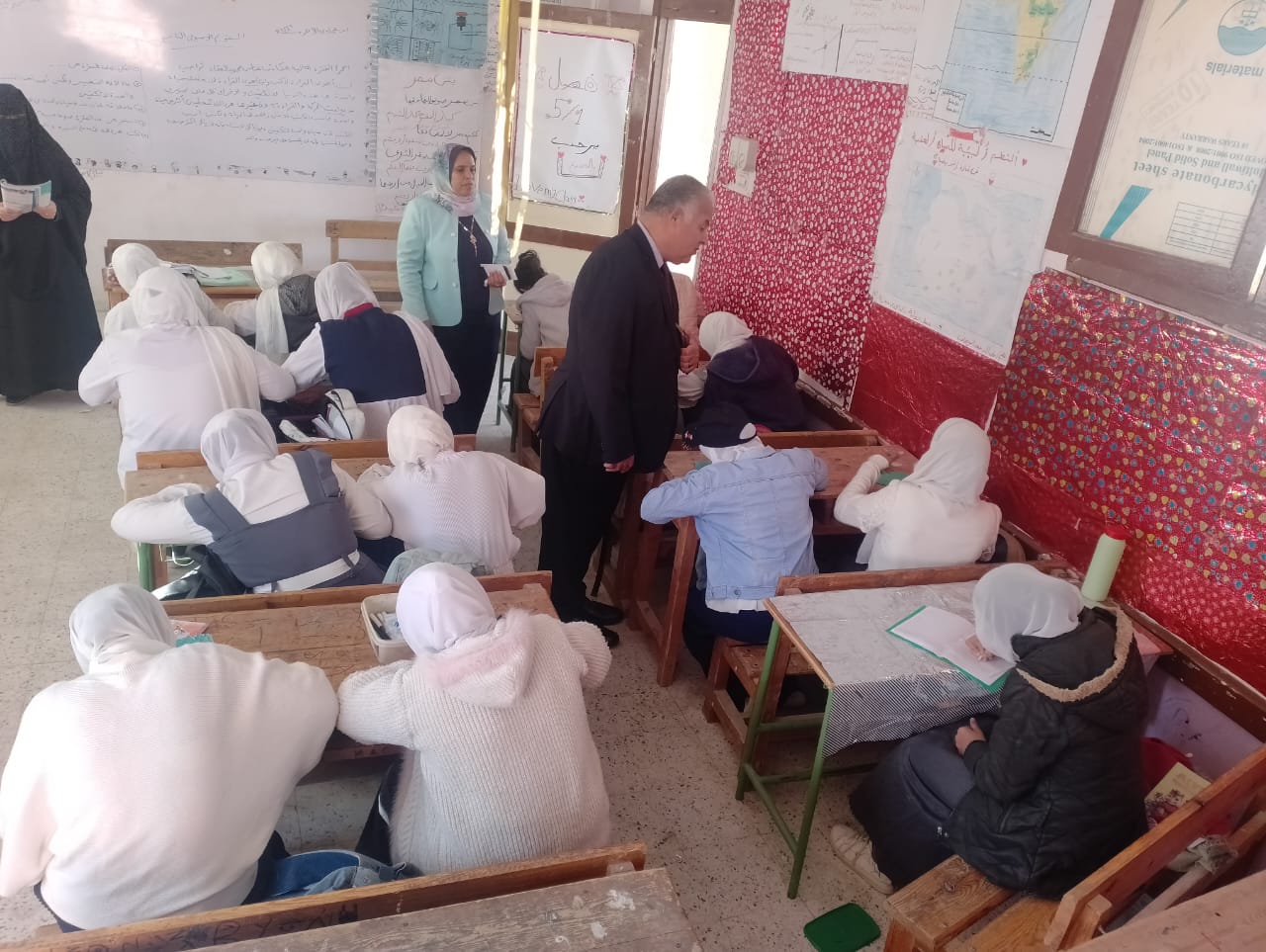 مدير تعليم الفيوم … إستبعاد مدير ووكيل مدرسة الشهيد سيد صبحى عبدالقادر الإعدادية بكفر محفوظ