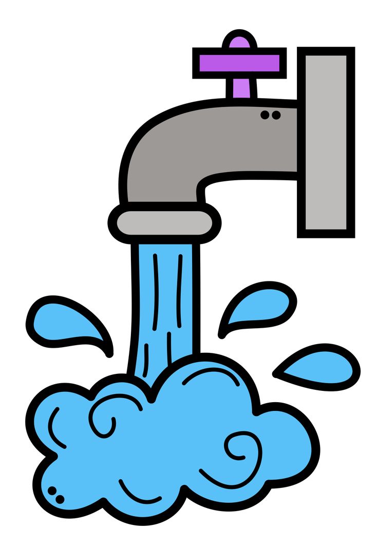 رسومات عن ترشيد استهلاك المياه للأطفال