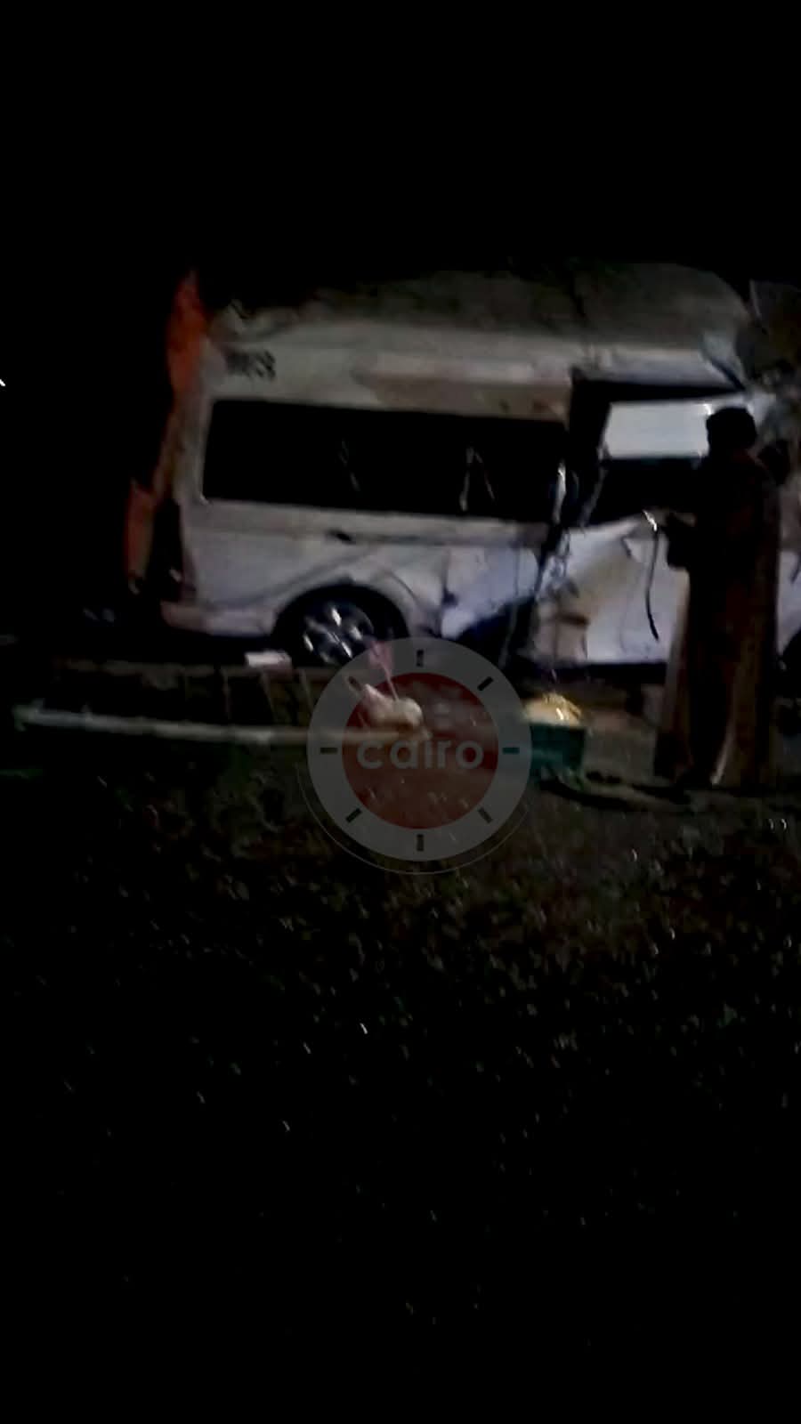 إصابة 4 أشخاص في حادث تصادم بالمنيا