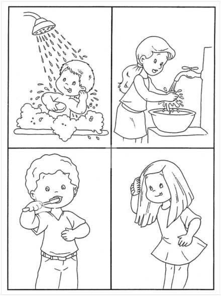 رسومات عن النظافة المدرسية