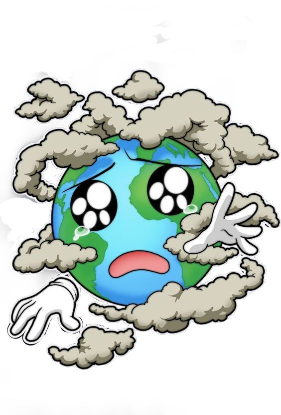 رسم عن التلوث البيئي للهواء