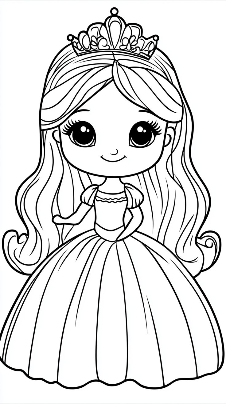 رسومات أطفال بنات سهلة