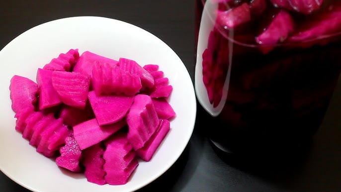 طريقة عمل مخلل اللفت المقرمش