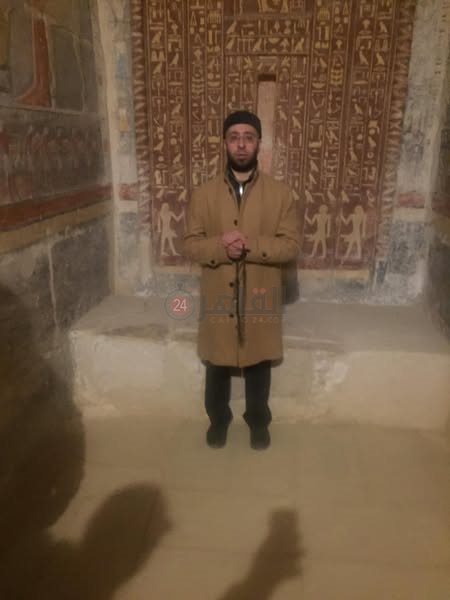 وزير الأوقاف يزور منطقة آثار سقارة (2)