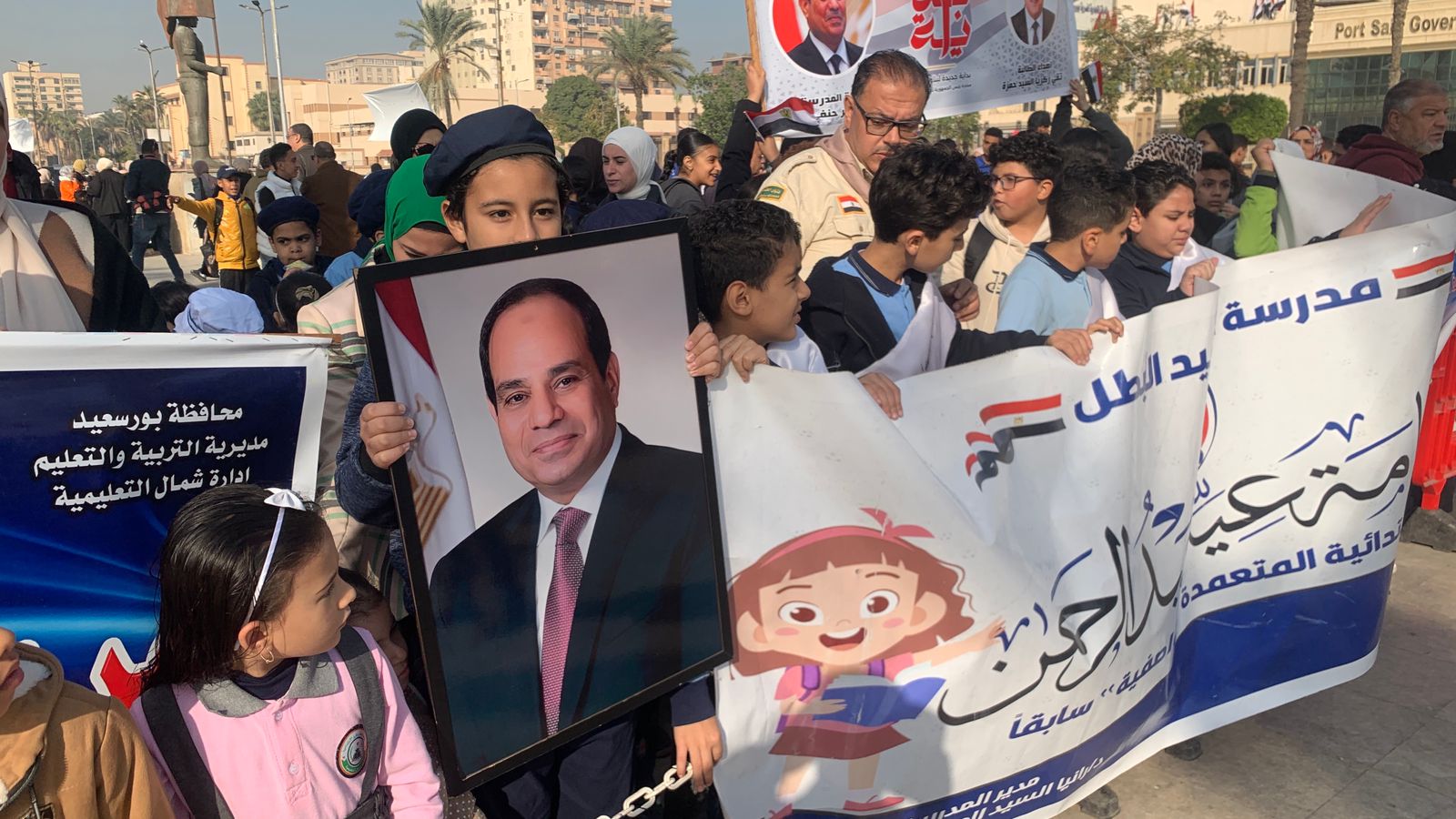 بورسعيد تحتفل بالعيد القومي 