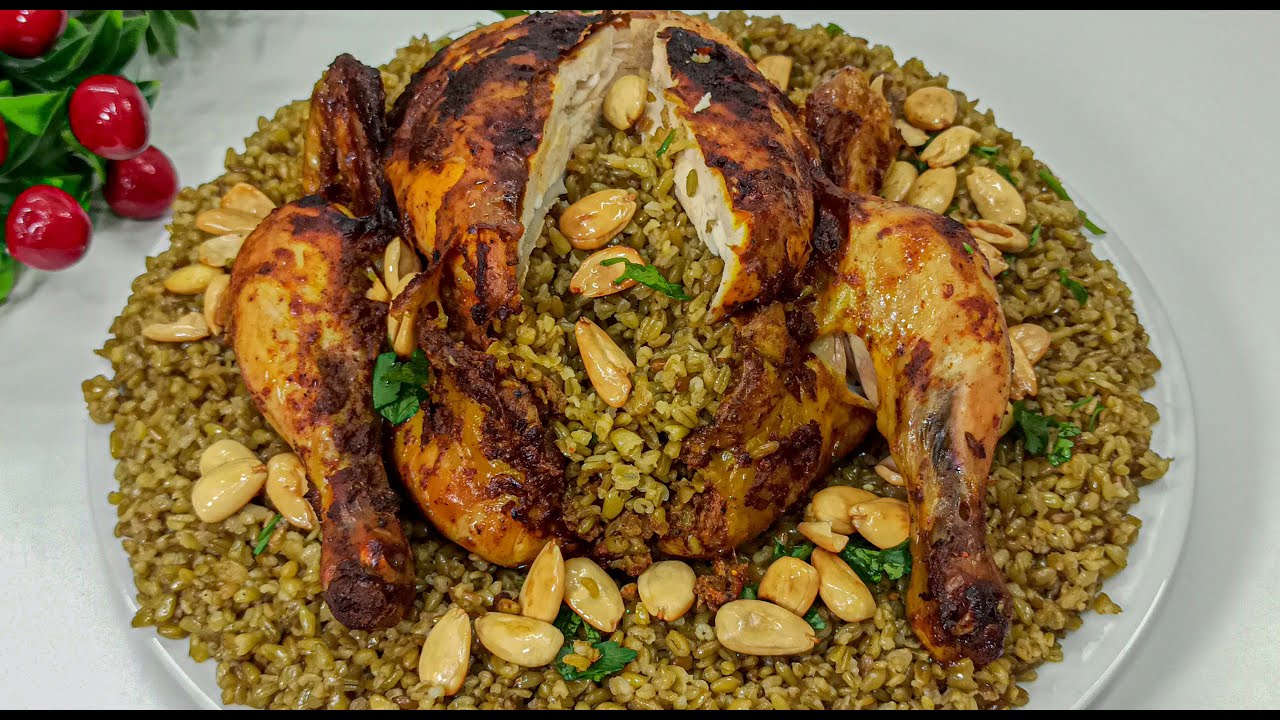 مقادير عمل الفريكة بالدجاج