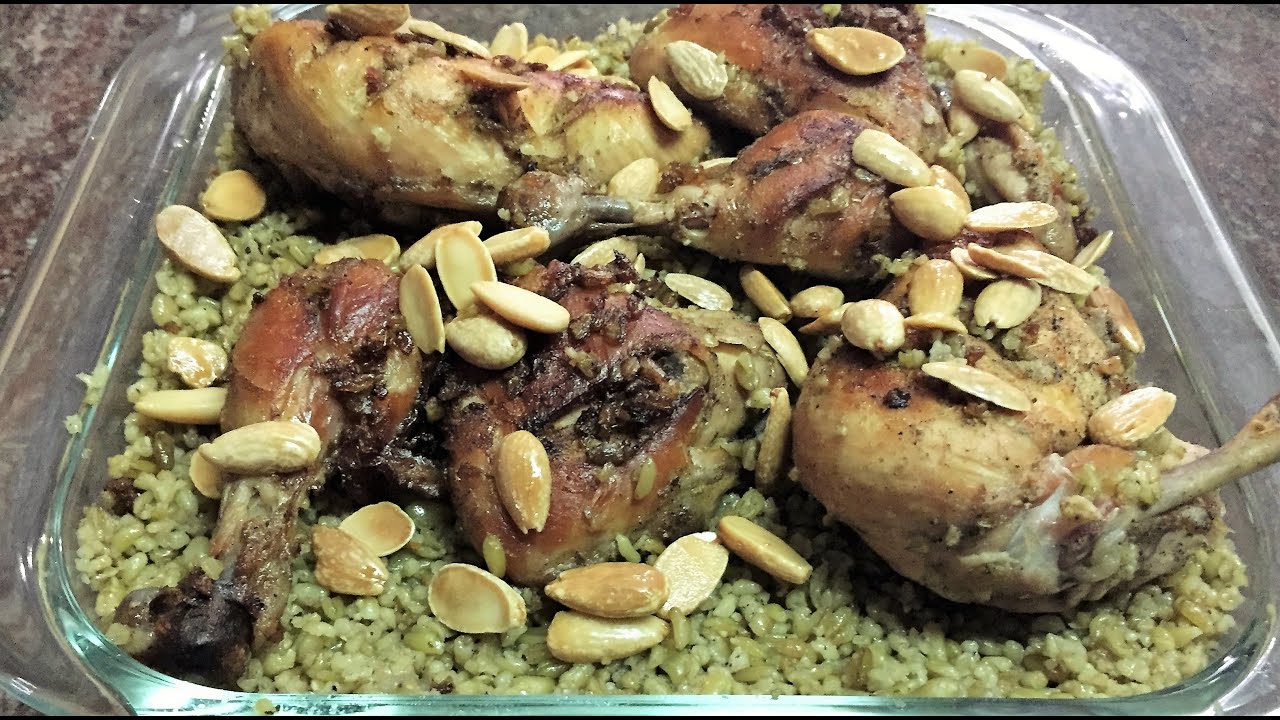 خطوات تحضير الفريكة بالدجاج بأسهل طريقة