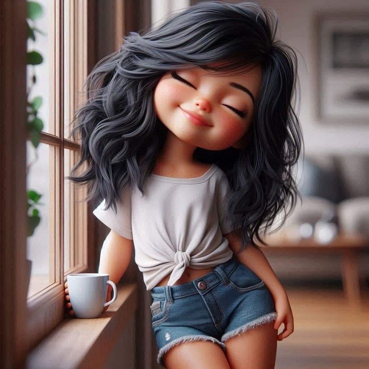 صور مع تعبيرات هادئة