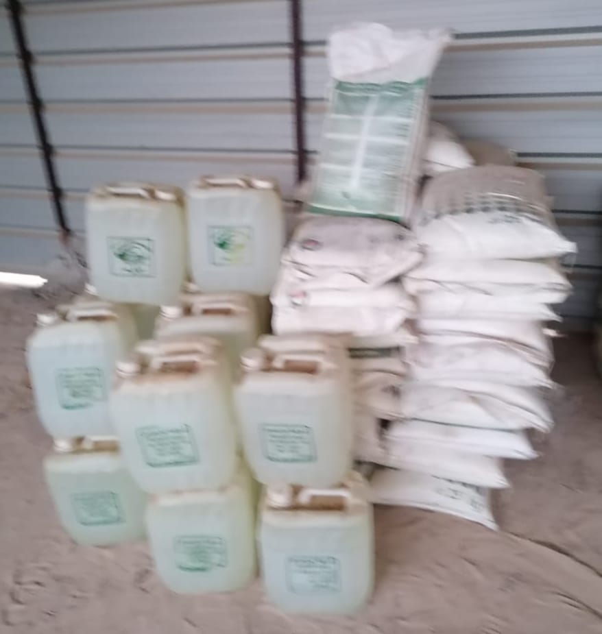 حملة تموينية في رأس سدر 