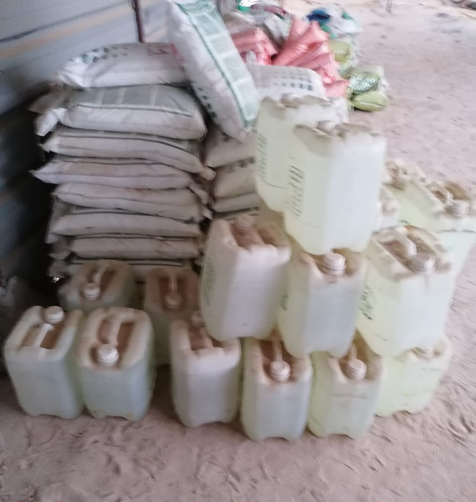 حملة تموينية في رأس سدر 