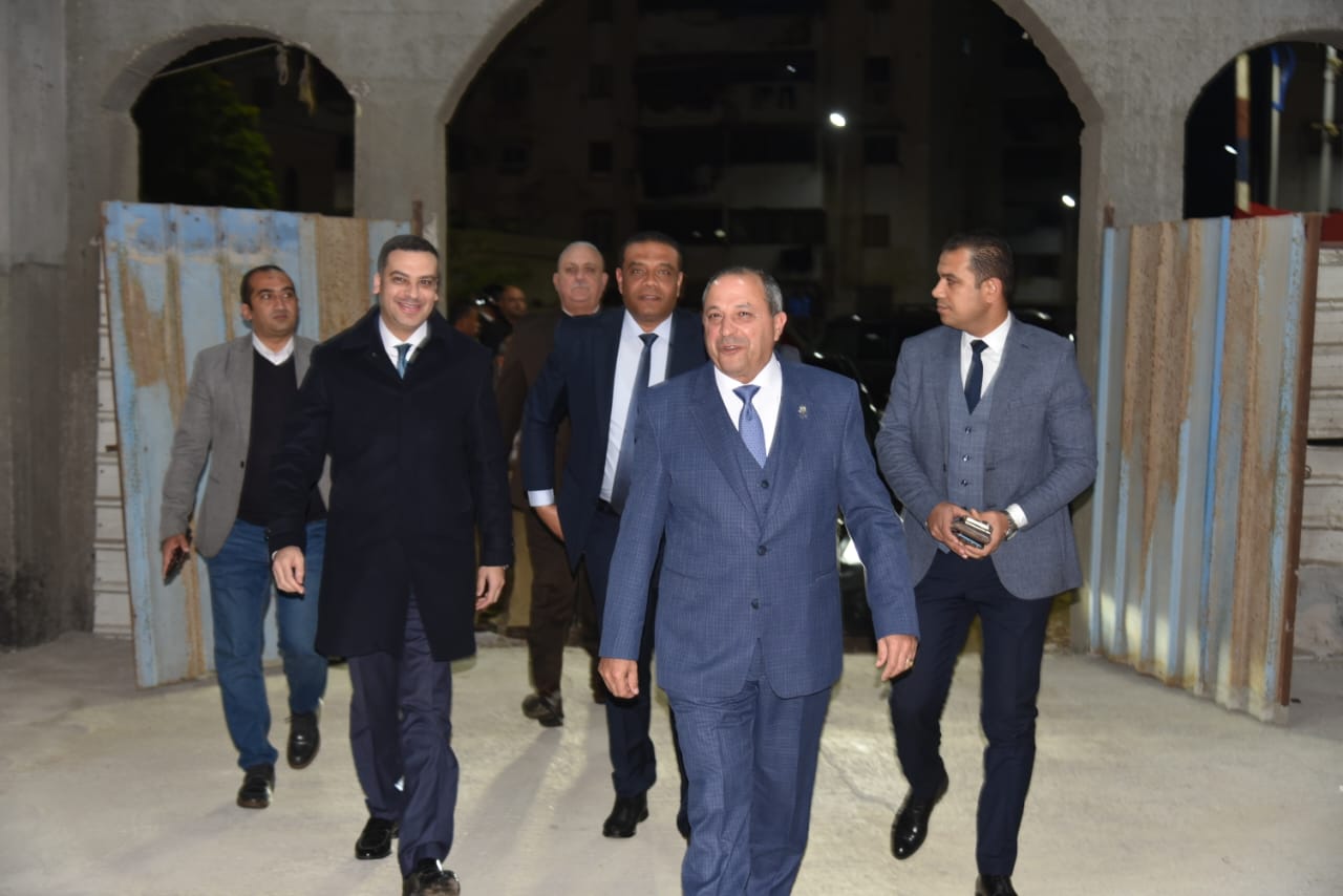 محافظ بورسعيد يفتتح كنيسة 