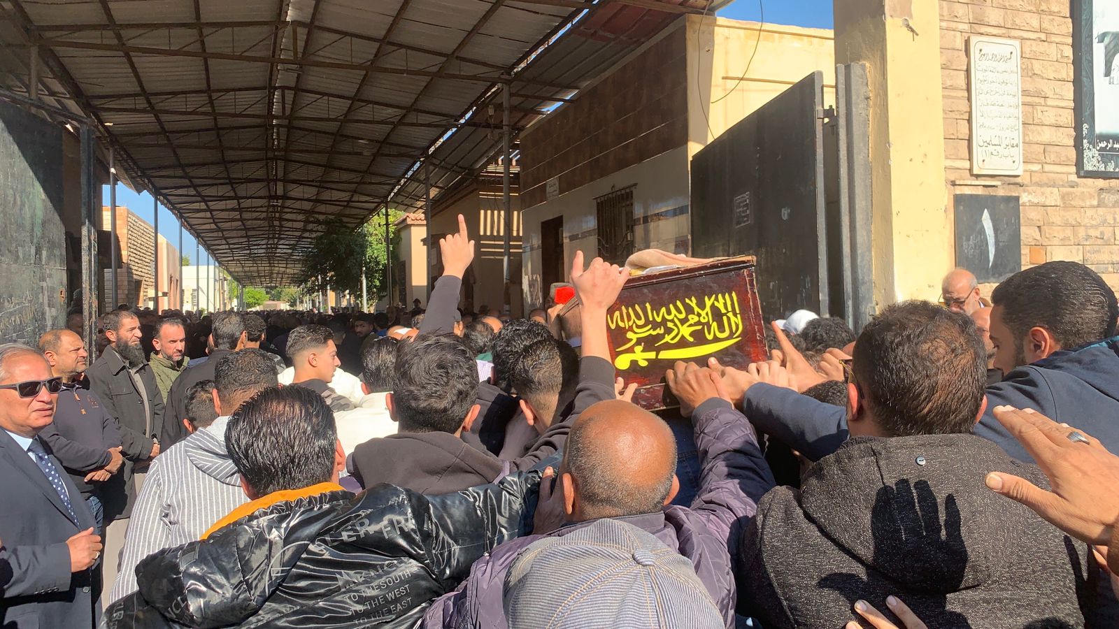 جنازة مهيبة للنائب السابق إيهاب ضاحي 