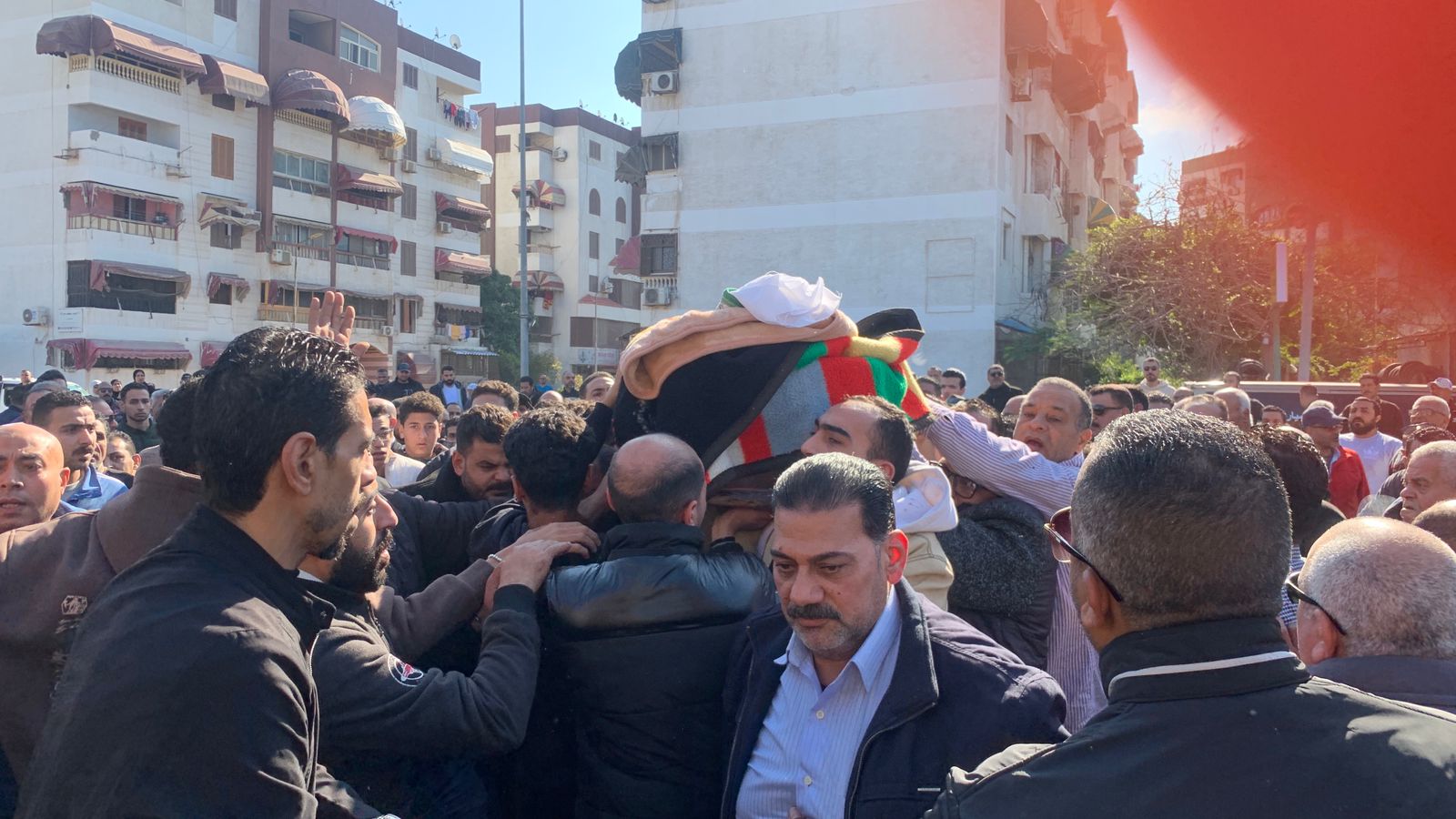 جنازة مهيبة للنائب السابق إيهاب ضاحي 