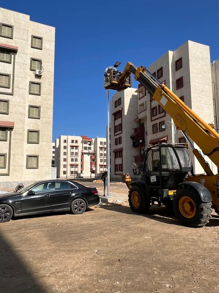 انارة منطقة الفيروز ببورفؤاد 