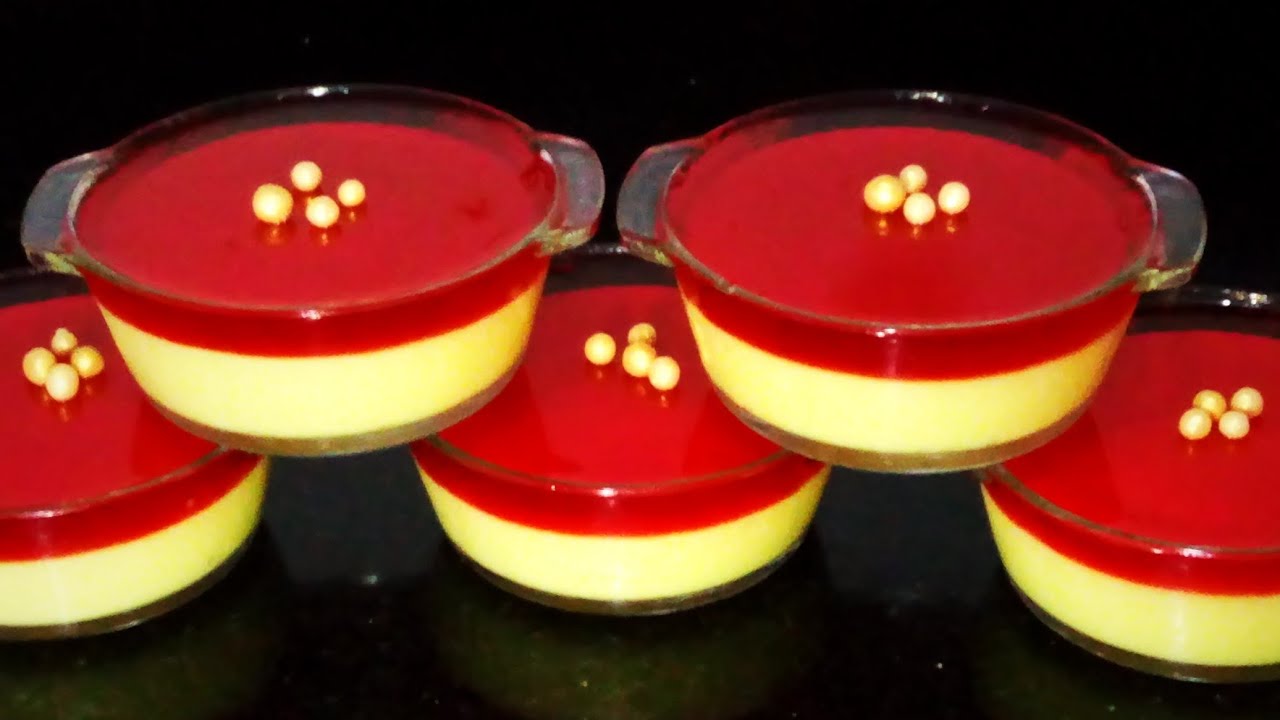 طريقة عمل المهلبية كاسترد بالجيلي