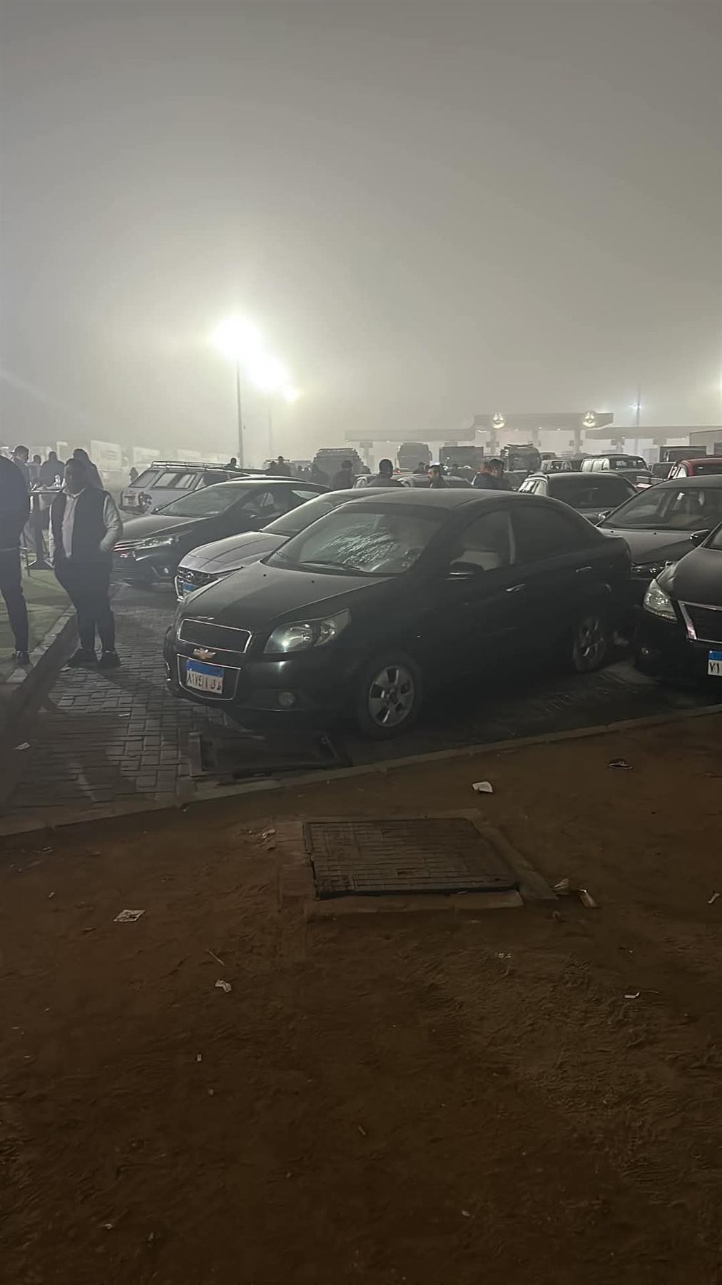 الشبورة ببورسعيد خلال الساعات الأخيرة 