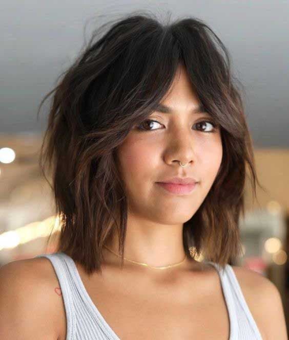 التسريحة المربعة (Square Cut)