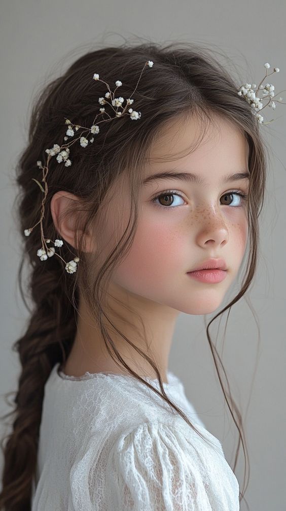 الشعر الطويل مع الرباطات