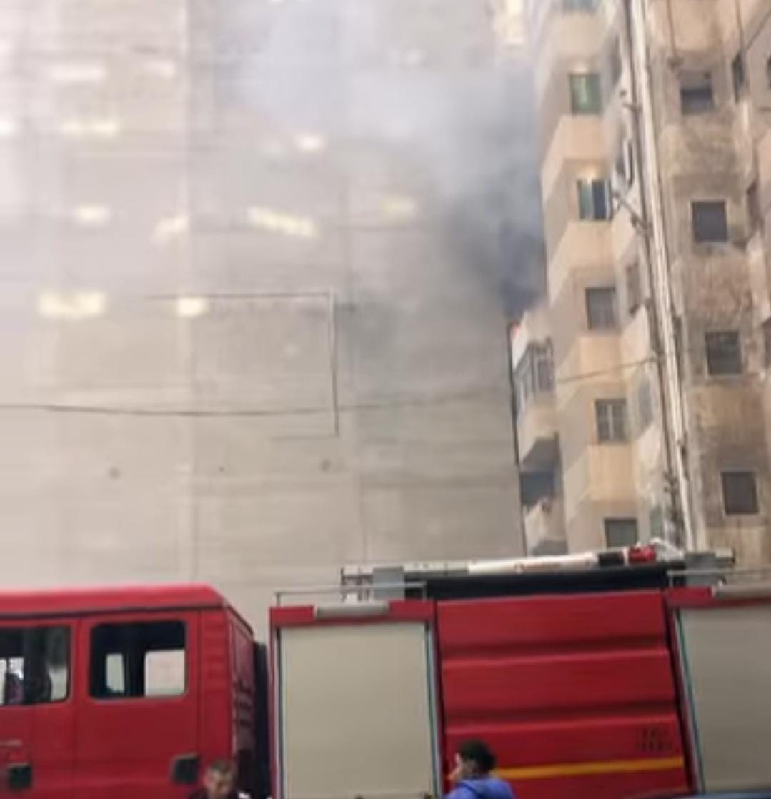 السيطرة على حريق وحدة سكنية في الإسكندرية