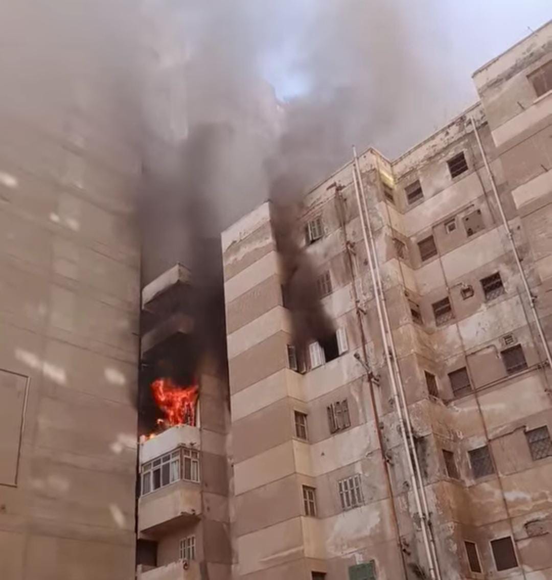 السيطرة على حريق وحدة سكنية في الإسكندرية