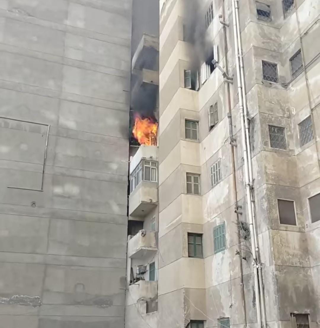 السيطرة على حريق وحدة سكنية في الإسكندرية