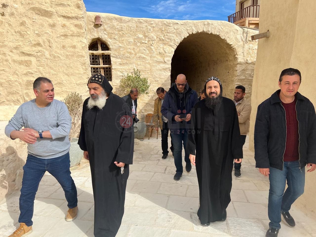  لجنة السياحة تتفقد دير الأنبا بولا بالبحر الأحمر 