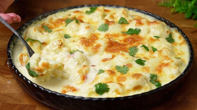 طرق طبخ القرنبيط بالبشاميل