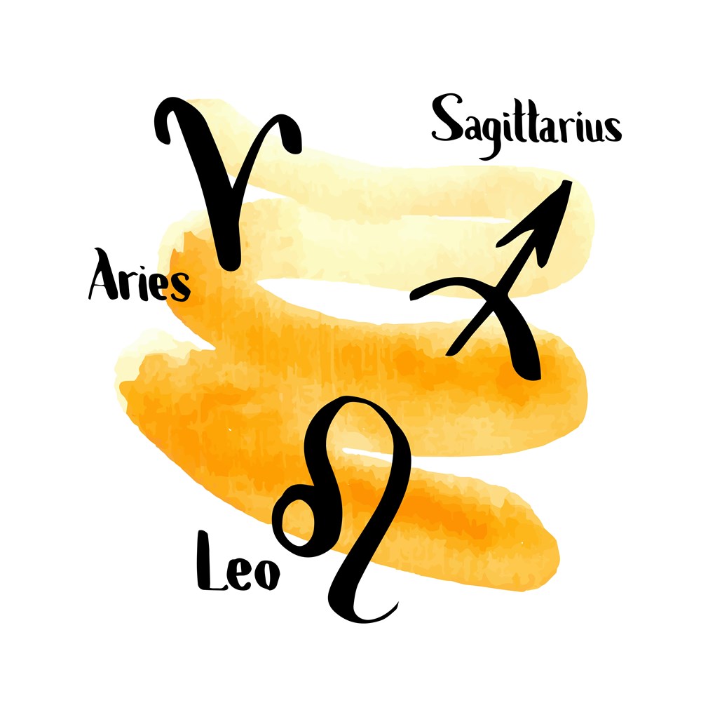 توقعات الأبراج النارية