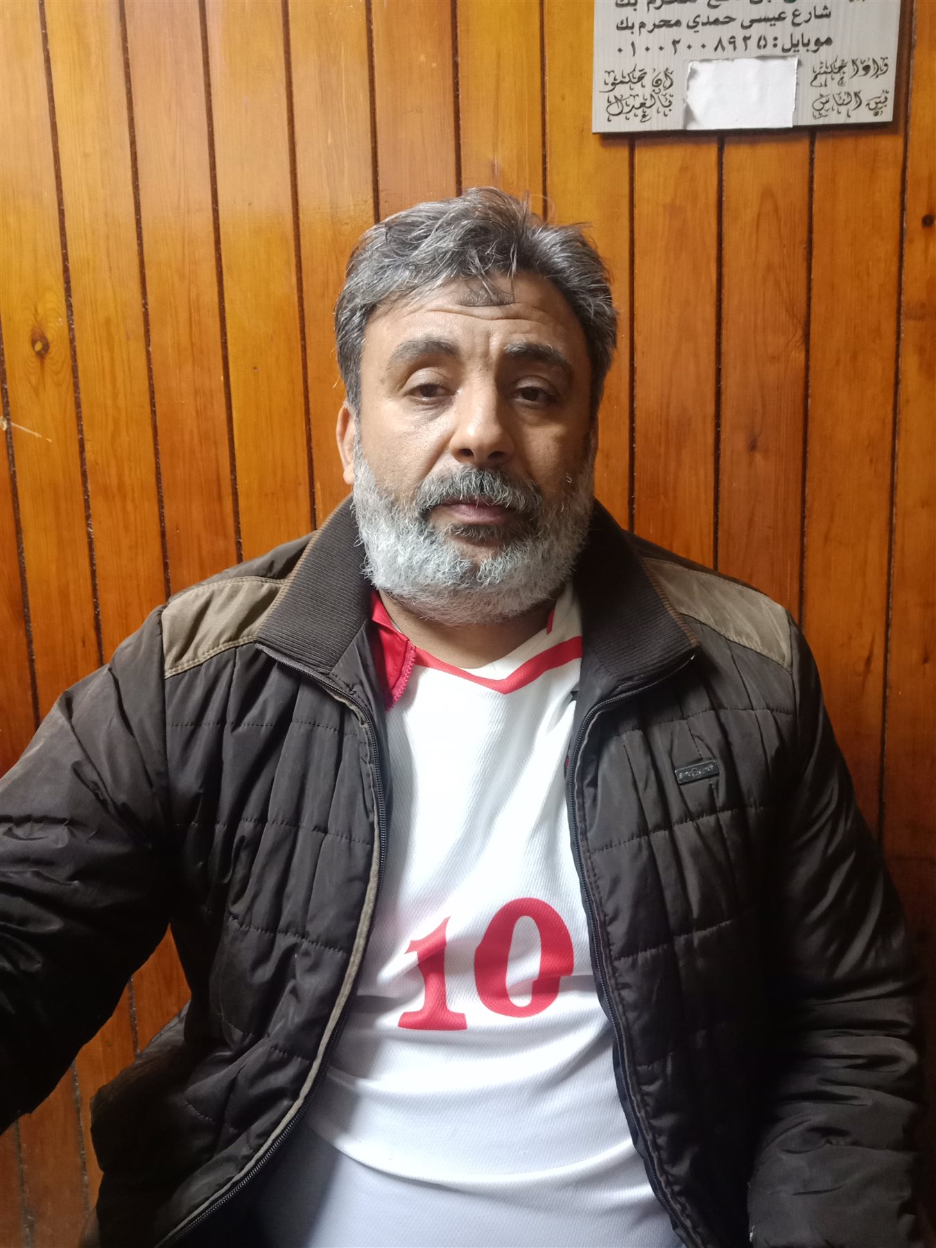 محمد شعبان رئيس مجلس إدارة نادي شباب امبروزو