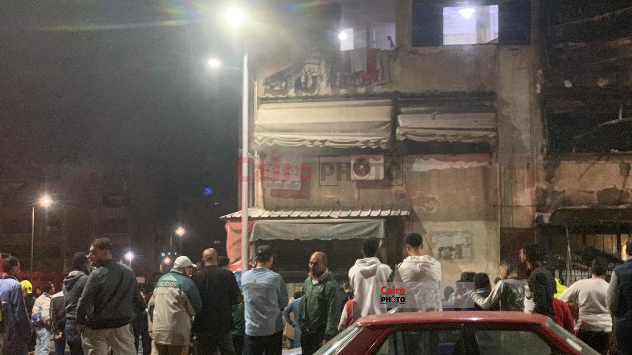 حريق ببورسعيد 