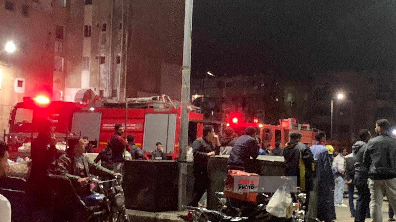 حريق ببورسعيد 