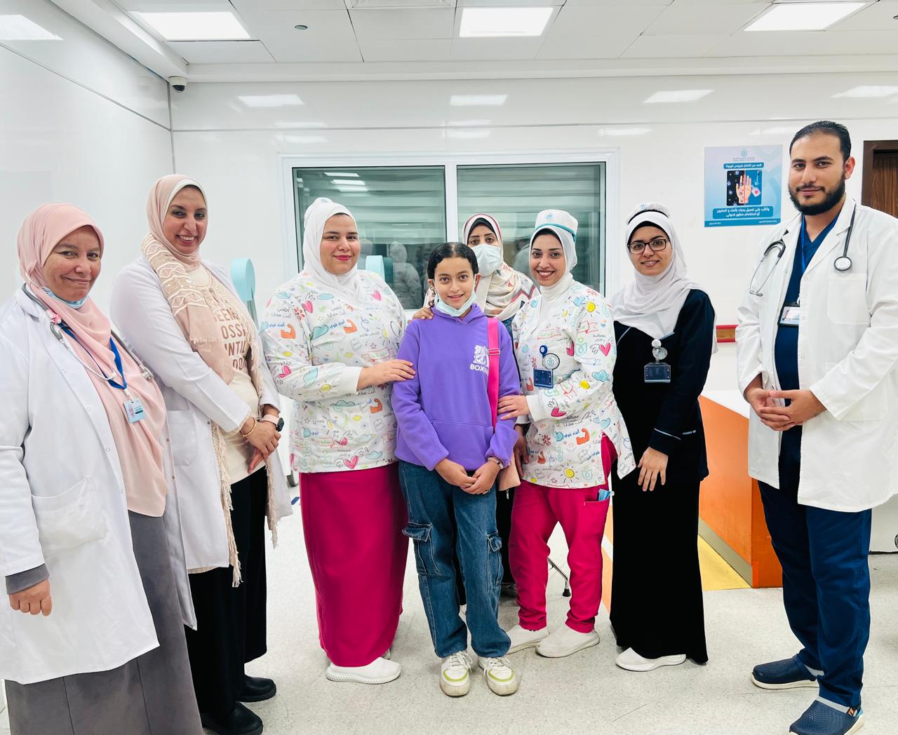 الطاقم الطبي بهيئة الرعاية الصحية