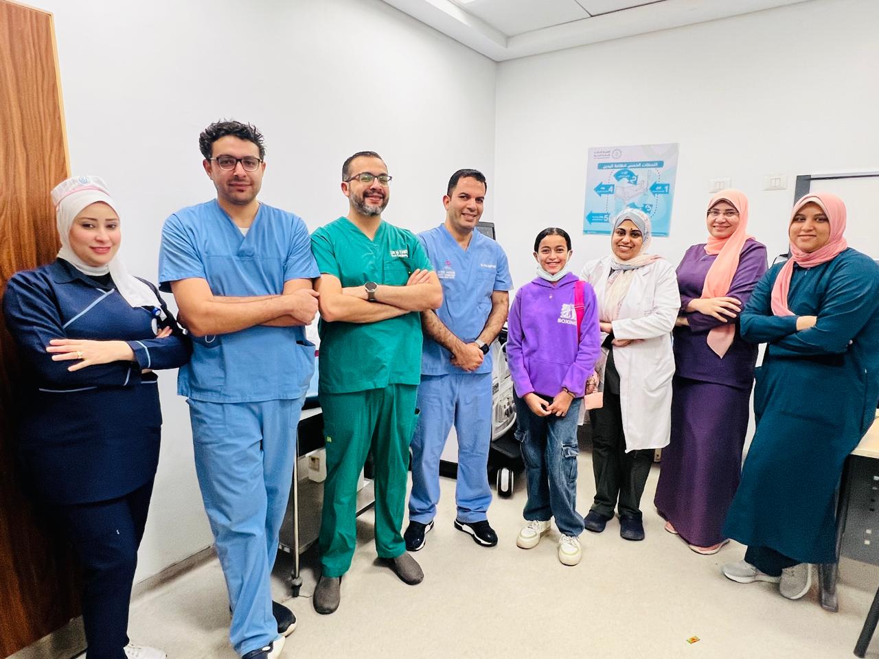 الطاقم الطبي بهيئة الرعاية الصحية 