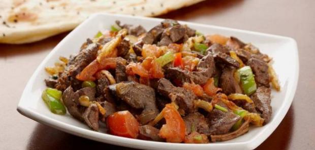 طريقة عمل الكبدة بالثوم