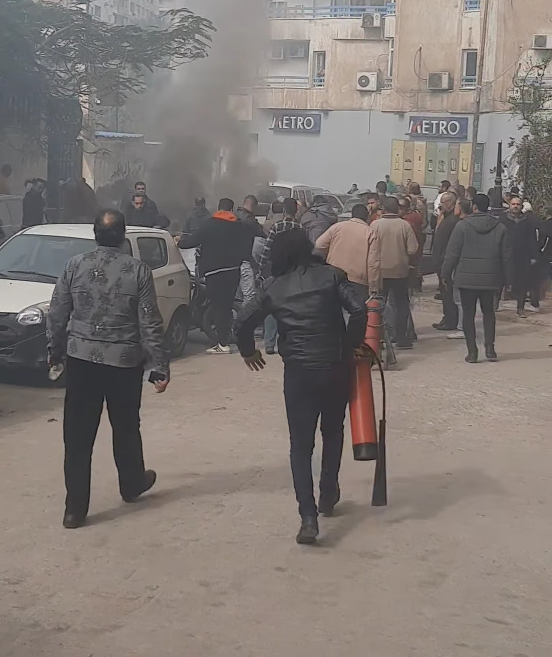 احتراق سياره ملاكي 