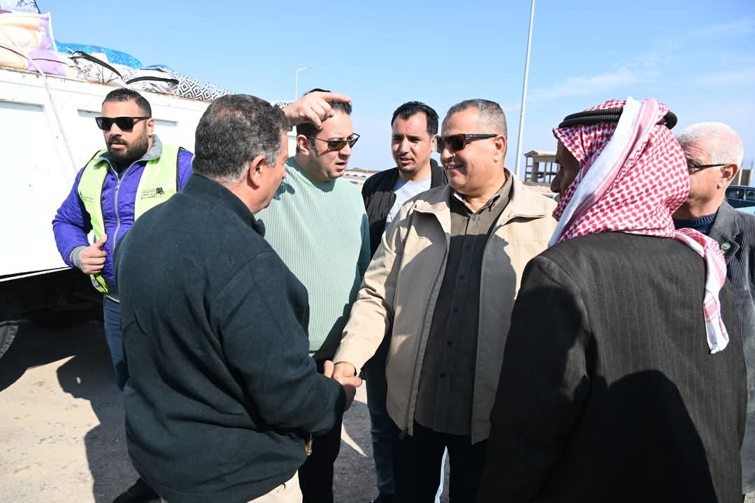 بنك الكساء يوزع أغطية وبطاطين على أهالي جنوب سيناء