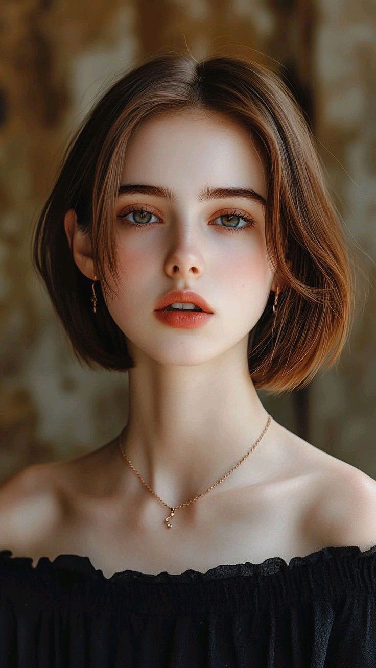 قصات شعر قصير مدرج