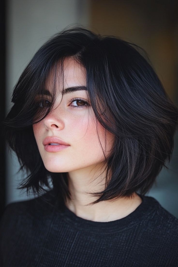 قصات شعر للوجه البيضاوي