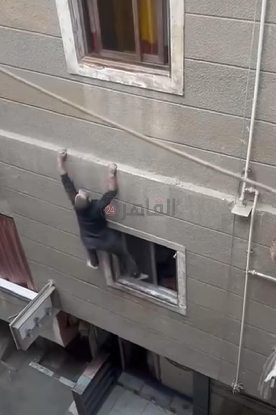 تفاصيل ضبط لص اثناء تسلقه عقار في القليوبية والأمن يضبطه