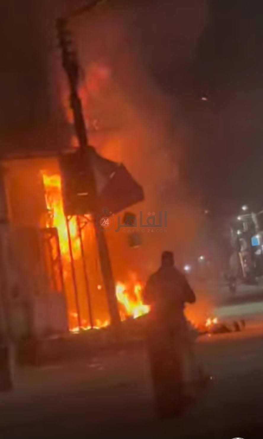 السيطرة على حريق داخل محل تجاري بالفيوم دون إصابات