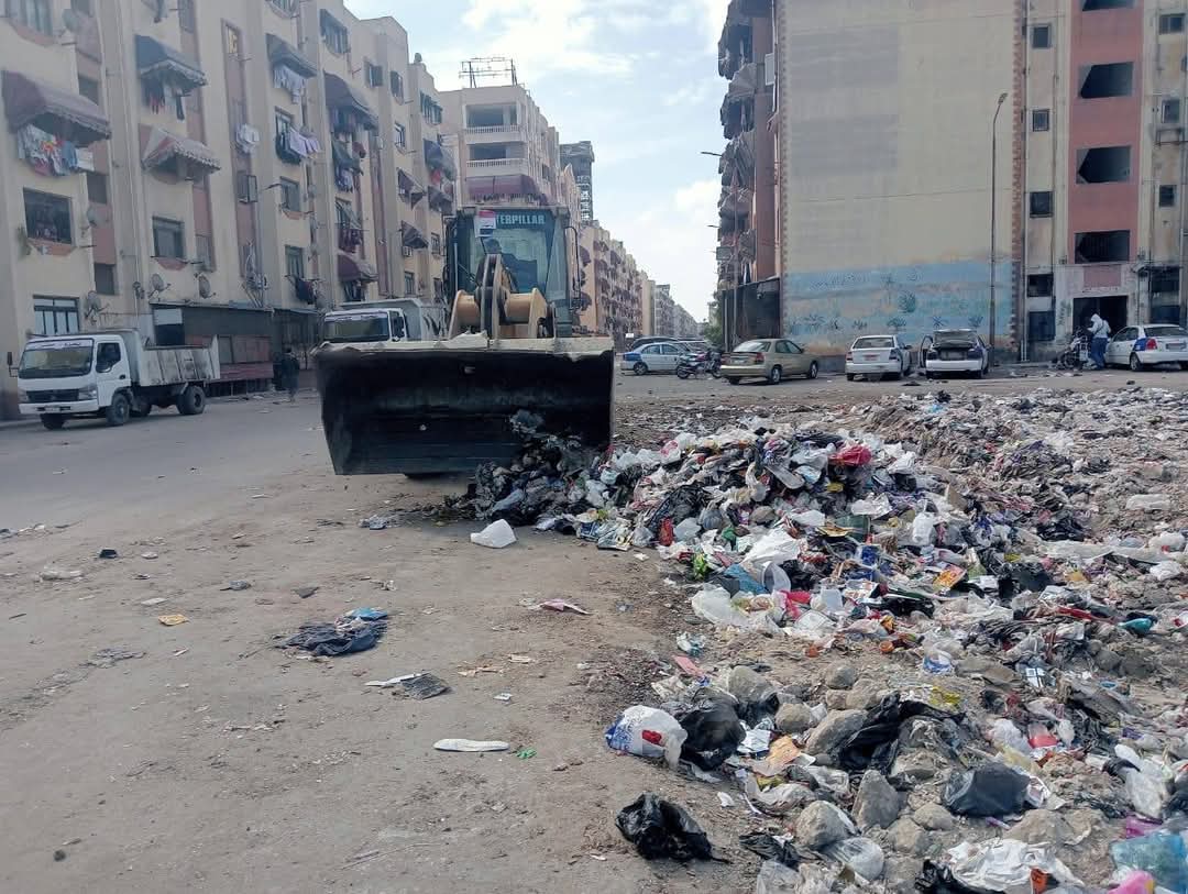محاولات الأحياء الفاشلة في السيطرة علي القمامة 