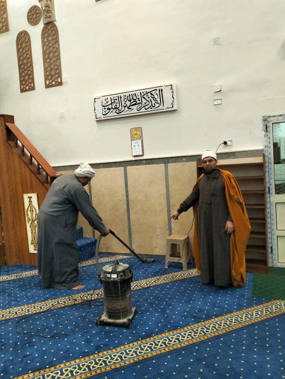استعداد لشهر رمضان…انطلاق حملة نظافة موسعة بمساجد أوقاف الفيوم من اليوم 