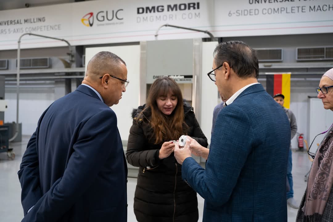 محافظ جنوب سيناء يلتقي رئيس مجلس أمناء الجامعة الألمانية 