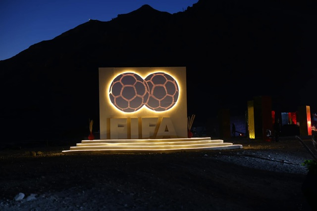 الاستعدادات النهائية لحفل النادي الأهلي بحتشبسوت