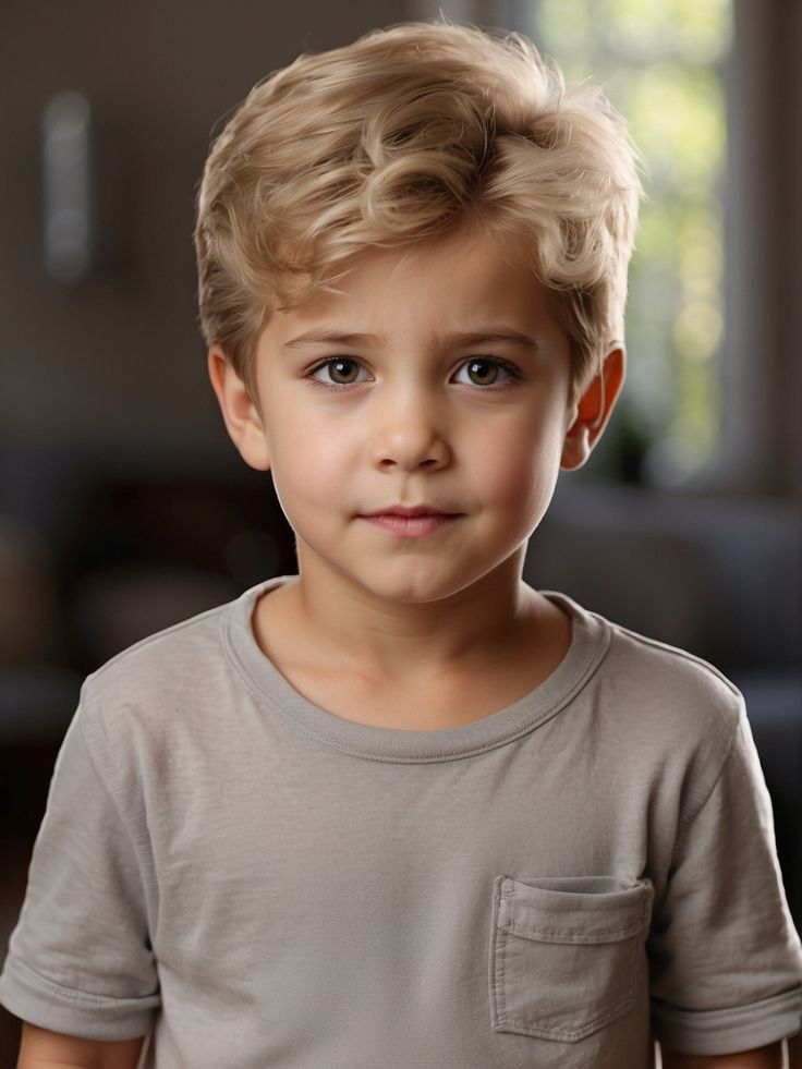 قصات شعر أطفال أولاد قصير