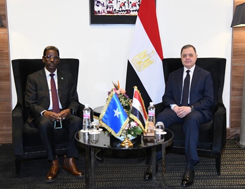 وزير الداخلية يلتقي عددا من نظرائه في فعاليات وزراء الداخلية العرب