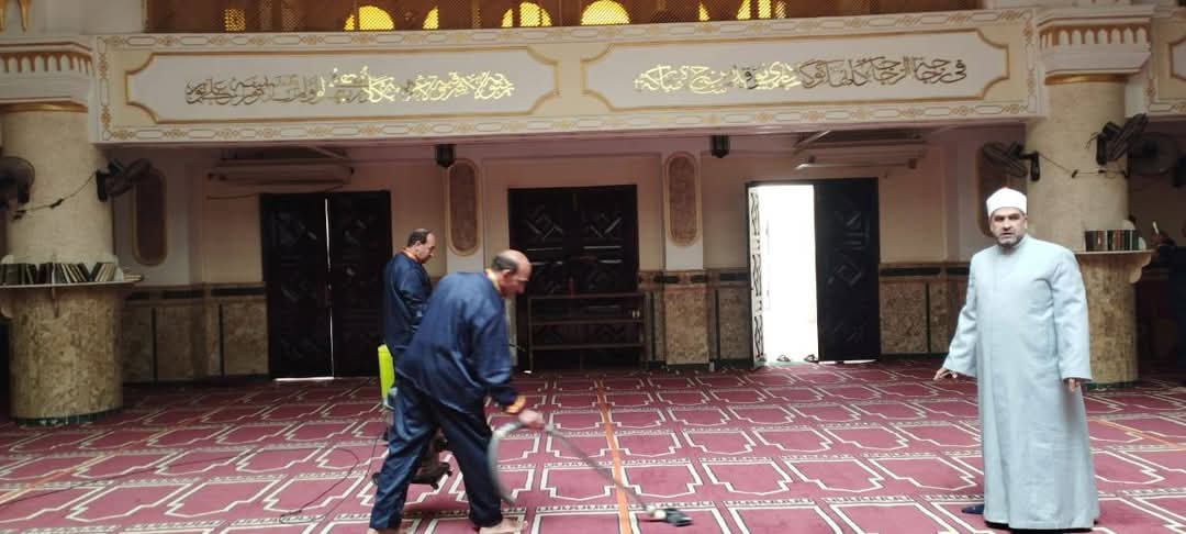 حملات نظافة المساجد بجنوب سيناء
