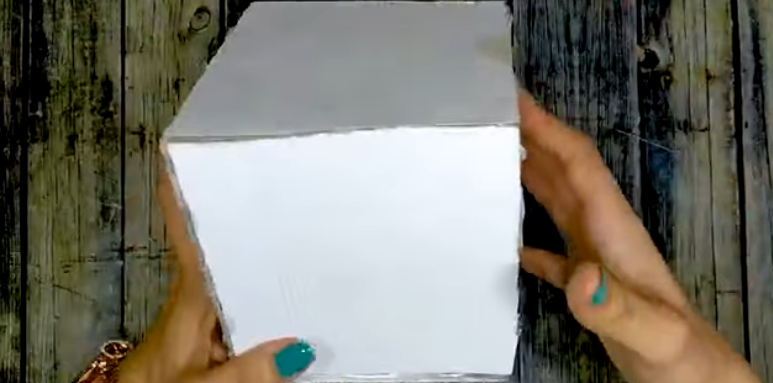 طريقة عمل مجسم الكعبة بالصور